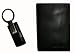 Men's Kenneth Cole Reaction Wallet Trifold Available in Black or Brown w/ Key Fob Leather