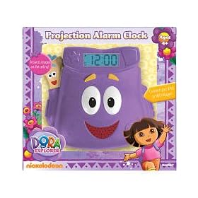 Dora the Explorer Projection Alarm Clock