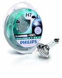 Philips 12972XVS2 X-treme Vision +100% H7 Scheinwerferlampe, 2er Kit