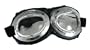 DLX Baron Mad Scientist Goggles Aviator Glasses Costume