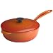 Le Creuset Enameled Cast-Iron 2-1/4-Quart Saucier Pan, Flame