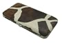 BROWN GIRAFFE HARD CASE FLAT WALLET CLUTCH BY DESIGNSK