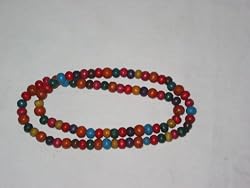 Meditation Mala Multi Color Sandalwood Beads Necklace Full Japa Mala Beads for Prayer