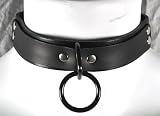 Fetish O Ring Choker Collar Gothic Vampire Secret Occult Heavy Metal Bondage