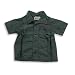 Gold Rush Outfitters - Boys Short Sleeve Bowling Shirt, Off Black