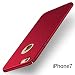 WOW Imagine(TM) All Sides Protection "360 Degree" Sleek Rubberised Matte Hard Case Back Cover For Apple iPhone 7 - Maroon Wine Red RS.299.00