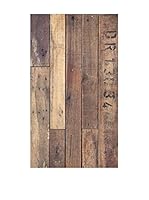 Huella deco Felpudo de Vinilo (Marrón)