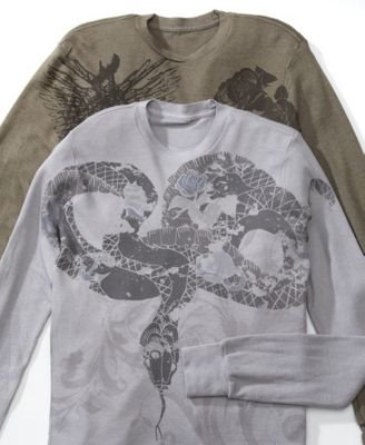 Tattoo & Heaven Thermal Shirt - Buy INC International Concepts? Tattoo