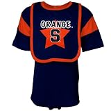 Syracuse Orange Navy Blue Newborn Romper & Bib Set