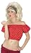 Mega White Trash Wig Adult