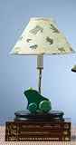 Wooden Frog Lamp