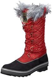 San Bernardo 80-Ina-rot, Damen Snowboots, Rot (rot), EU 40