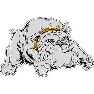 Amazon.com: English Bulldog Cartoon Dog Car Bumper Sticker Decal 5