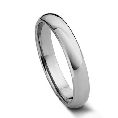 Bling Jewelry 5mm Comfort Fit Unisex Tungsten Wedding Band Ring