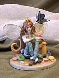 41z0mJT3Z5L. SL160  Cute Series , , 1, ,Emilys Indulgence, Collectibles, exquisite collection of dragons & faeries, Exquisite detail and colors, make this fairy figurine wonderfully realistic, Collectibles, exquisite collection, of, Fairy Sprite, For the , PIXIE, FAIRY, FANTASY, MYTHICAL, CREATURE, ROMANTIC, MERMAID, RESIN, MYTHICAL CREATURES, COLLECTOR, HAND PAINTED, OUTSTANDING DETAILS, GREAT PIECE, Numbered limited edition   4800 pieces, ABOUT, 5 x 4.5, New, in Full color box , BOOK, BOOKS, UPC 609722847209