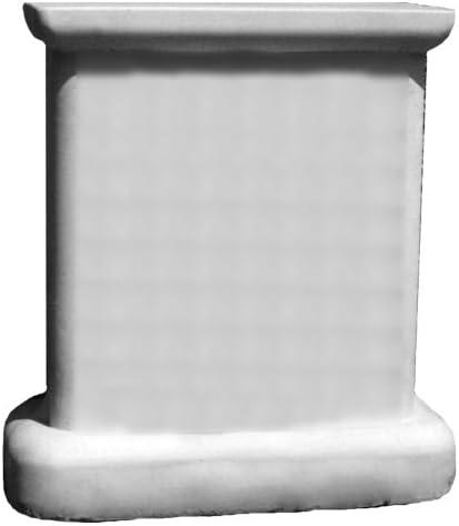 Smooth Bench Leg 15" Mold (two piece mold)