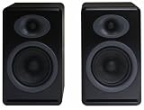 Audioengine P4 Premium Passive Bookshelf Speaker Pair (Black)