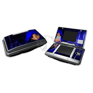 Ghost In The Game Blue Design Decorative Protector Skin Decal Sticker for Nintendo DS