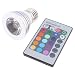 16 Color LED Decoration Light E27 Bulb 3W Remote Control With Flash, Strobe, Fade and Smooth Mode