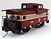 Bachmann Trains Erie Lackawanna 36' Wide Vision Caboose-Ho Scale