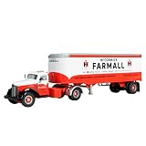SpecCast ZJD 1622 International Harvester International KB-8 Truck Die Cast with Vintage Van Trailer