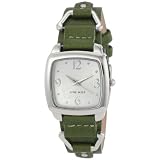 Nine West Womens NW1171SVGN Silver-Tone Square