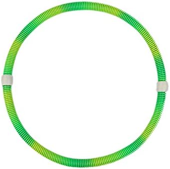Lerela Colorful Elastic Weighted Shape Waist Slim Soft Spring Hula Hoops for Exercise Yoga