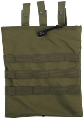 Military Airosft Molle Tactical Magazine DUMP Drop Pouch Bag Olive Drab