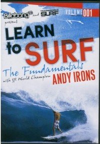 世界チャンプ!アンディーアイアンズが教えます/LEARN TO SURF/ANDY IRONS/初心者最適サーフィンDVD