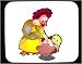 Mouse Pad with human, body, individuals, persons, hawk, nurse, birds, individula, humans, cartoon, people, bird, animal, person