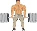 Wallmonkeys Peel and Stick Wall Decals - The Strong Man - Removable Graphic