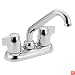 Moen 74998 Chateau Two-Handle Low Arc Laundry Faucet, Chrome