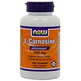 NOW Foods L-carnosine 500mg, 100 Vegetarian Capsules