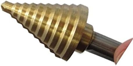 Oseast 1x 1/4"-1-3/8" Titanium Steel Metal Variable Stepped Down Drill Bit Unibit Tool
