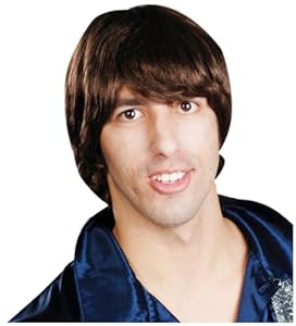 Enigma Wigs Men's Beatles P, Brown, One Size