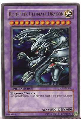 Yu Gi Oh Blue Eyes Ultimate Dragon Limited Edition Foil Trading Card