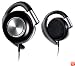 Philips Adjustable Earclip Headphones SHS4700/28 (Black)