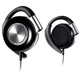 Philips Adjustable Earclip Headphones SHS4700/28 (Black)