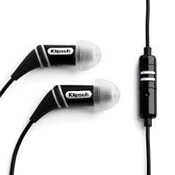 Klipsch Image S2m Noise-Isolating Headset with Microphone and Single-Button Control