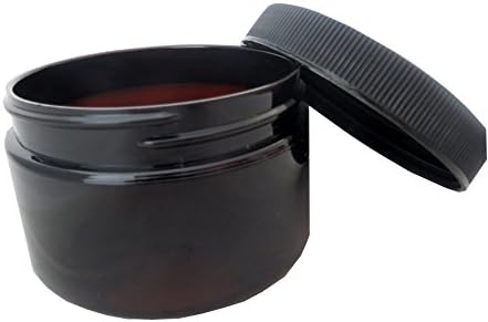 Herb/Spice/Stash Jar 4 oz. Amber Plastic PET Jar FRD