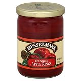 Musselmans Red Spiced Apple Rings - 12 Jars (14.5 oz ea)