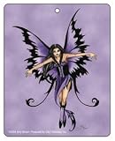 Amy Brown Air Freshener ~ Purple 'Magic' Fairy Air Freshener ~ Fantasy Art Air Freshner by Amy Brown