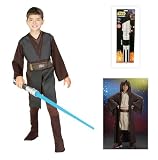 Star Wars Anakin Skywalker Standard Child Costume including Robe and Lightsaber - Medium