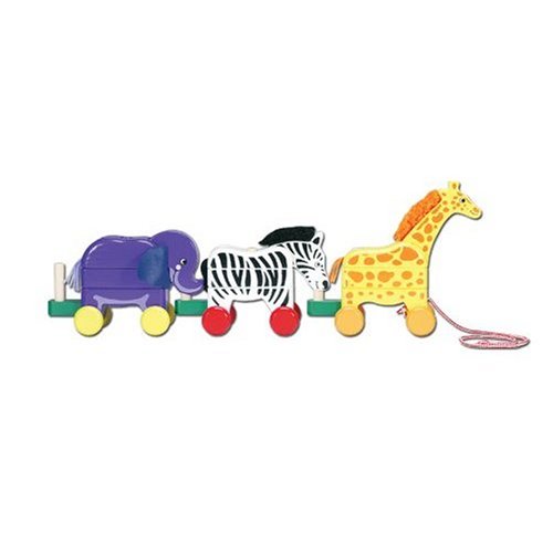 Childrens Toyshop  Toys : Melissa and Doug Pull-Along Zoo Animals