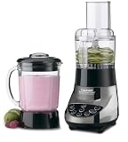 Cuisinart BFP-703BCH SmartPower Duet 600-Watt Blender/Food Processor, Black Chrome
