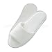 Fine Terry Spa Hotel Slippers, Open-toed, White (100 Pairs/as132case)