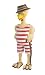 Charming Pet Products Small Grampa Gimpy Hip Squeaky Latex Dog Toy