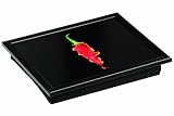 Premier Housewares 44 x 34 cm Lap Tray, Flaming Chilli