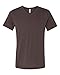 Bella + Canvas Unisex Triblend Short-Sleeve V-Neck T-Shirt XL BROWN TRIBLEND