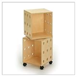 Perf Boxes - 2 Stack With Casters